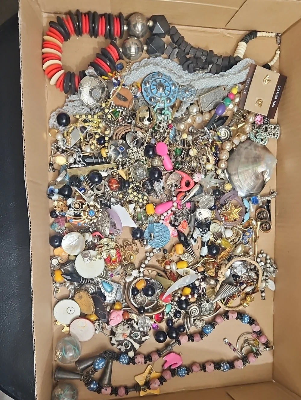 Bundola sorted jewelry for jewelry making over two pounds